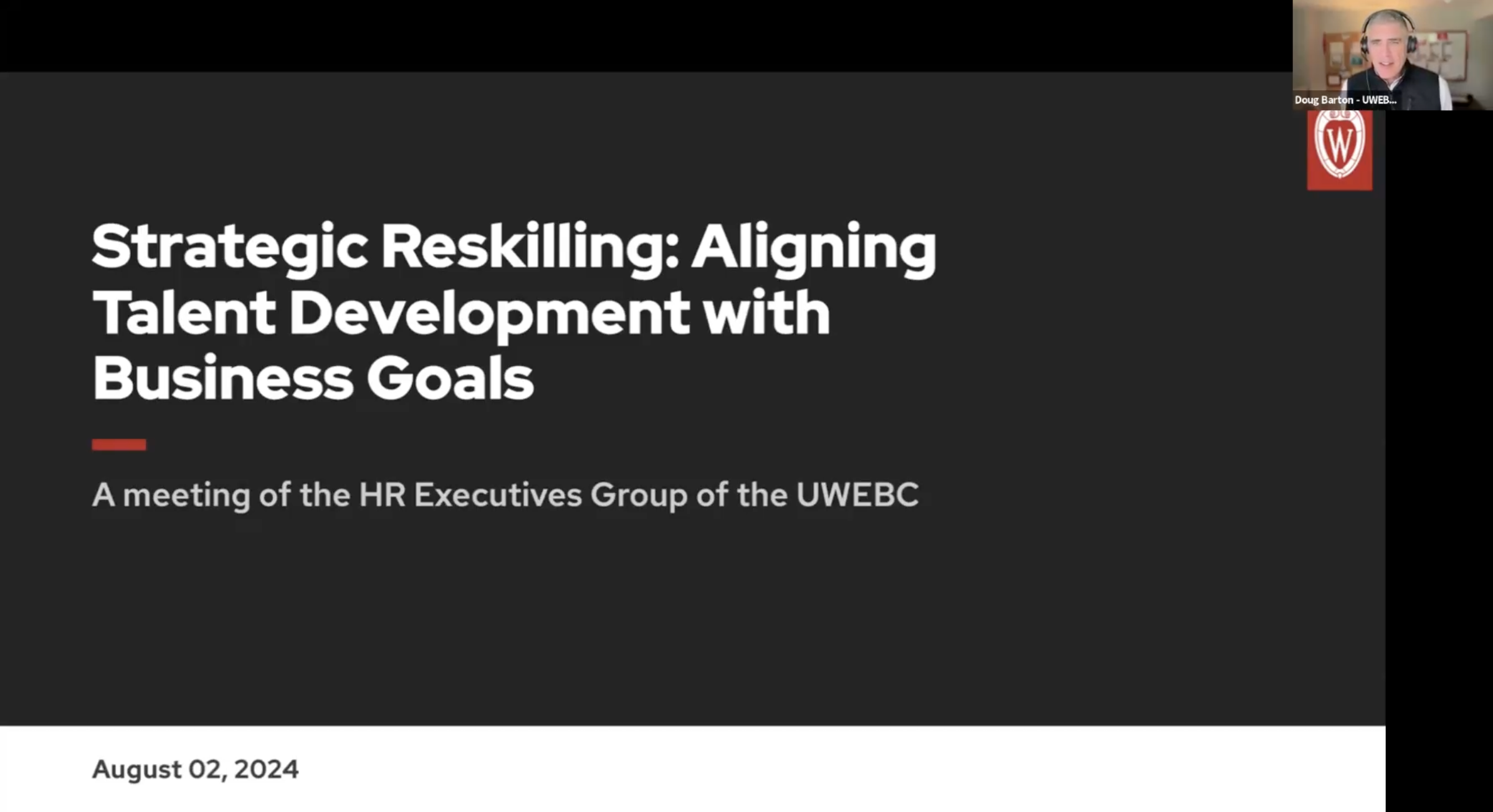 1. Full Event Recording: Strategic Reskilling - Aligning Talent Development with Business Goals thumbnail